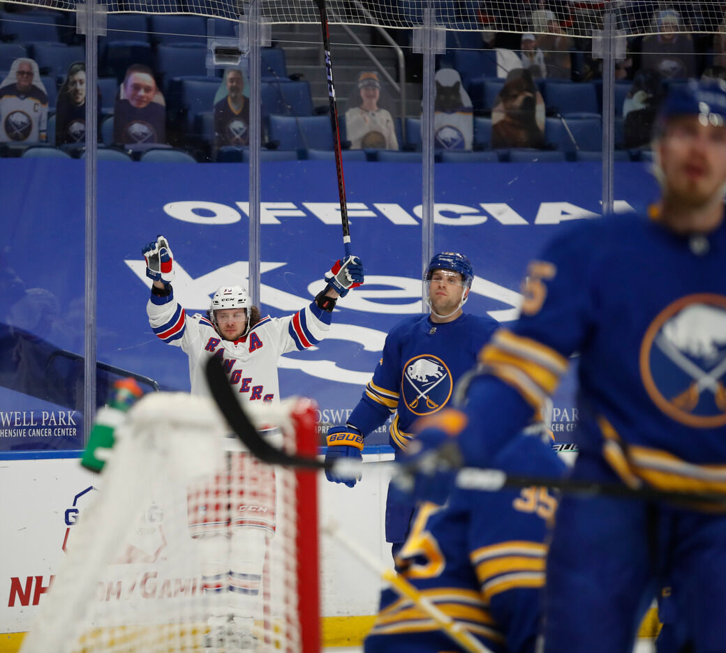 Sabres defeat Rangers 3-2 in shootout
